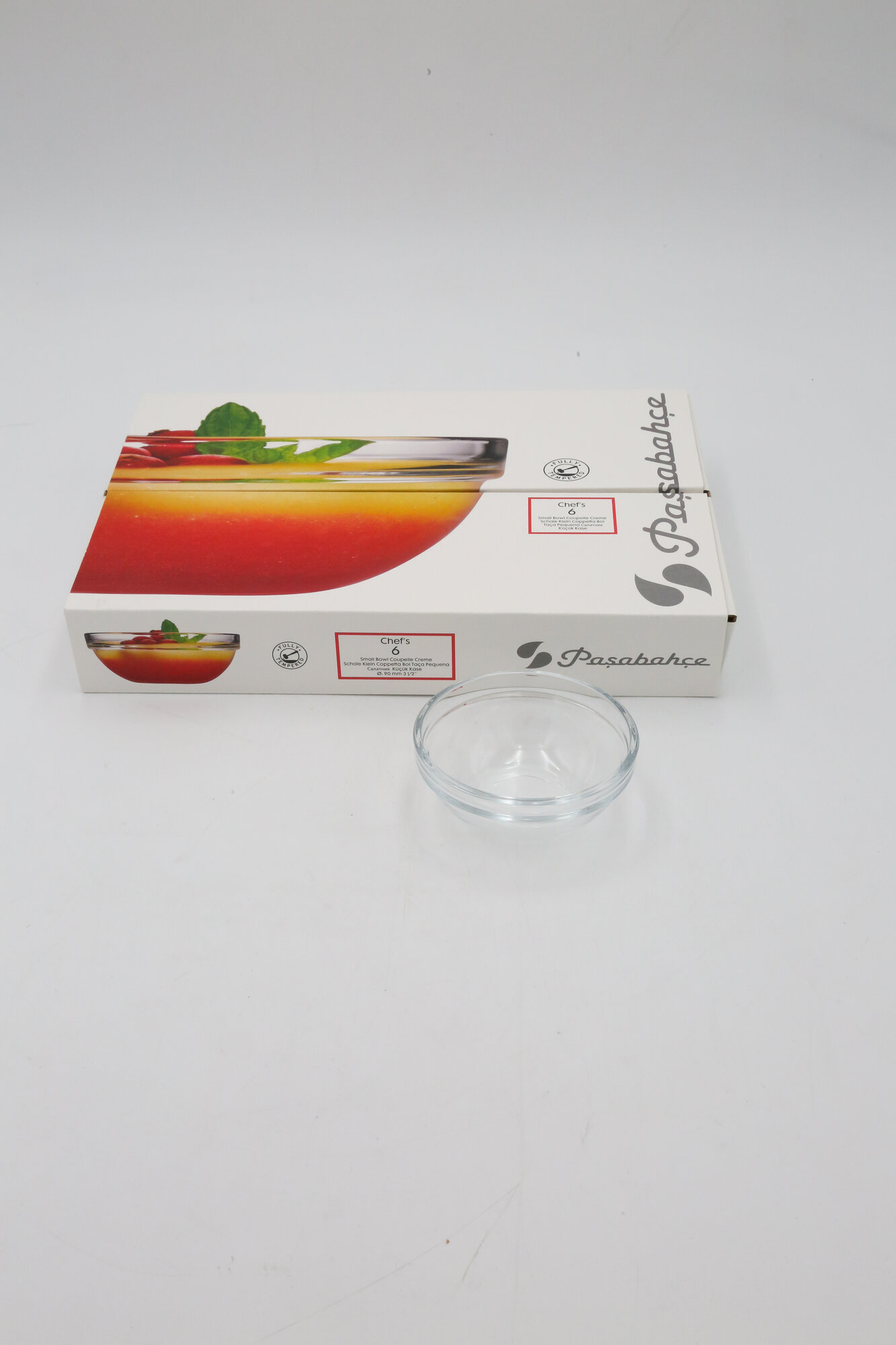 Салатник PASABAHCE ШЕФ 53483 90мм 6шт 6х4 1065731 — фото 1