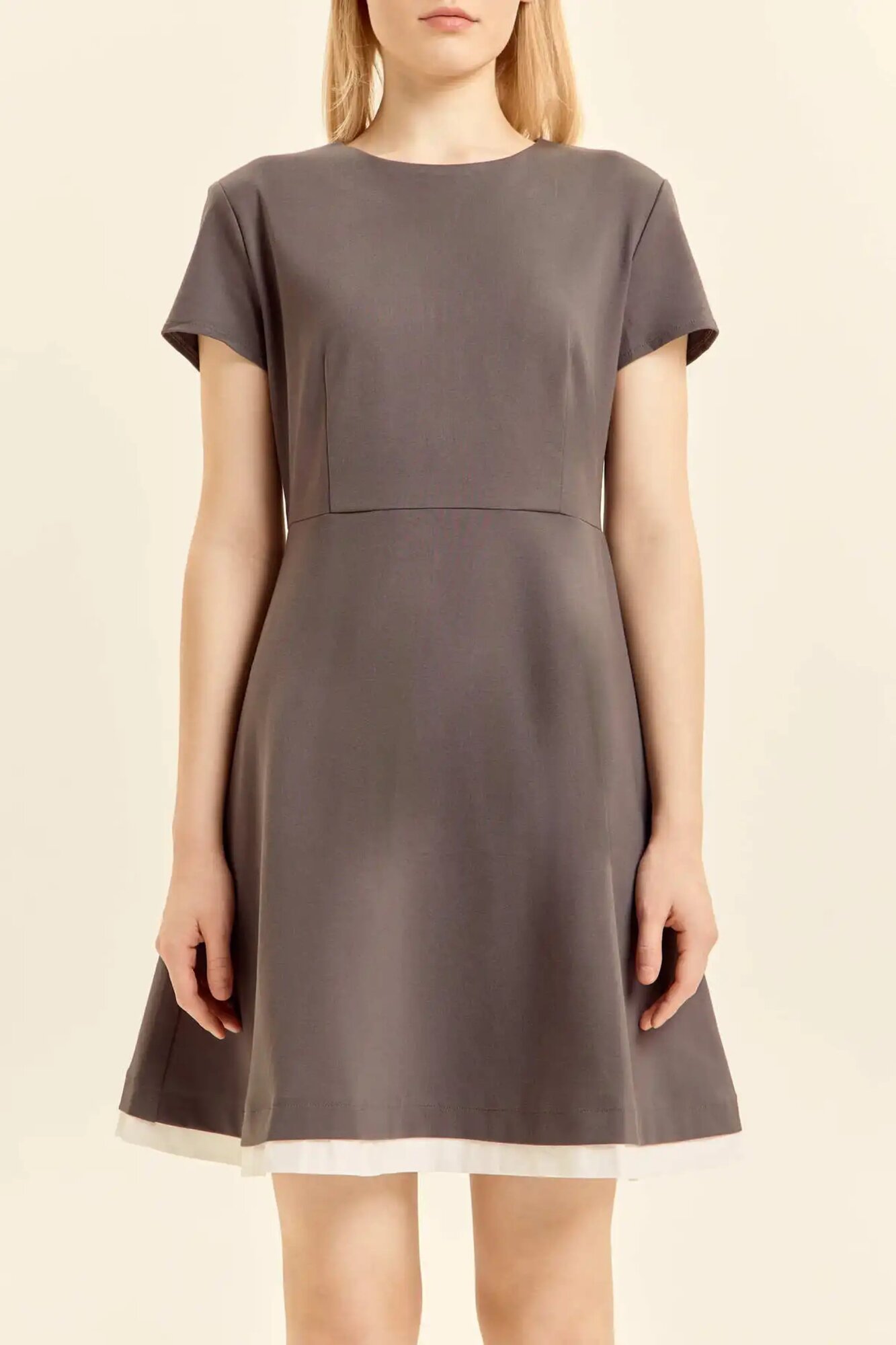 Платье Selfie, размер XS, серый — фото 1