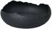Салатник Shell Shape Black, 20см