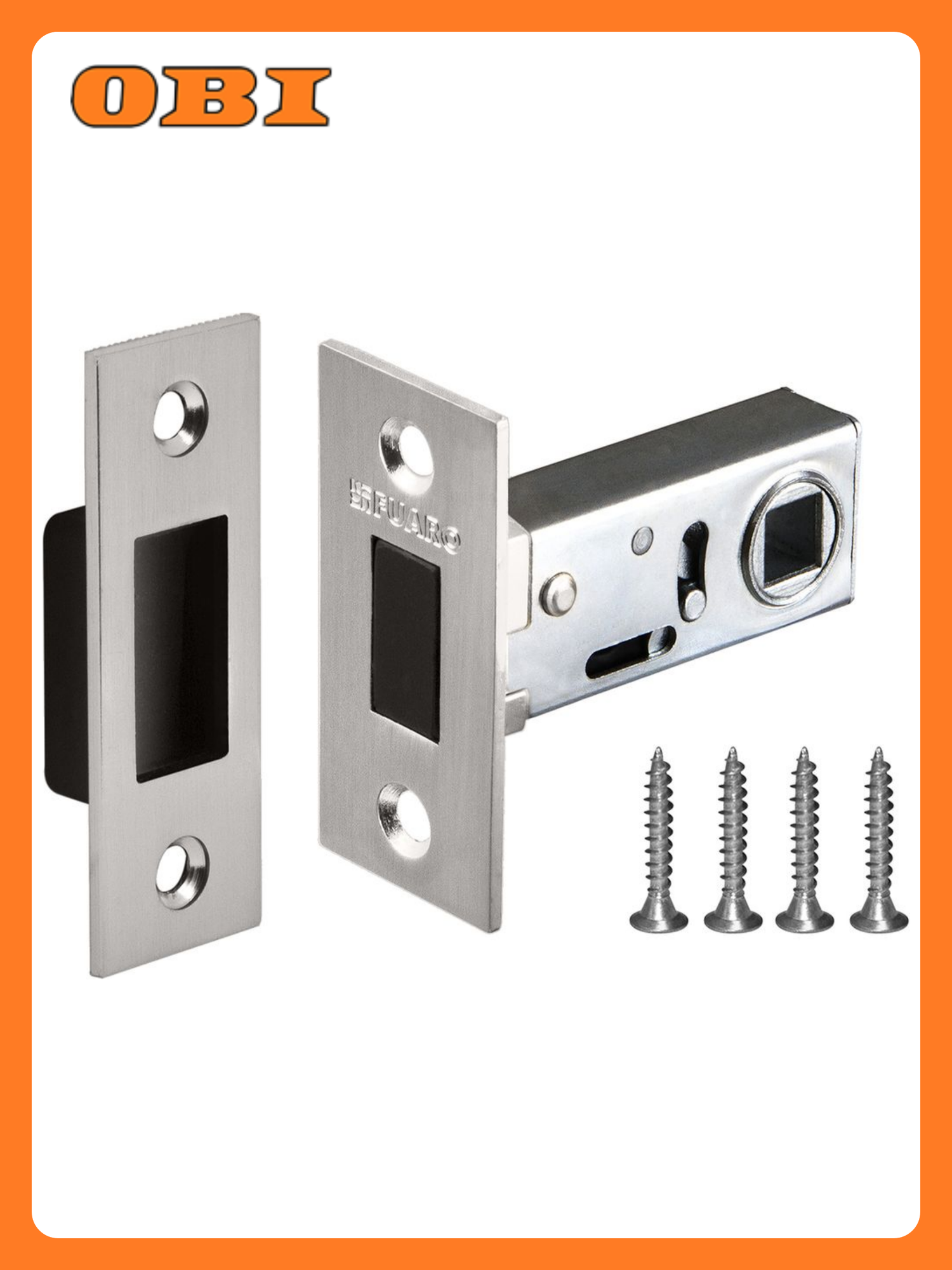 Защелка Fuaro MAGNET M12 врезная магнитная серебристый 1 шт