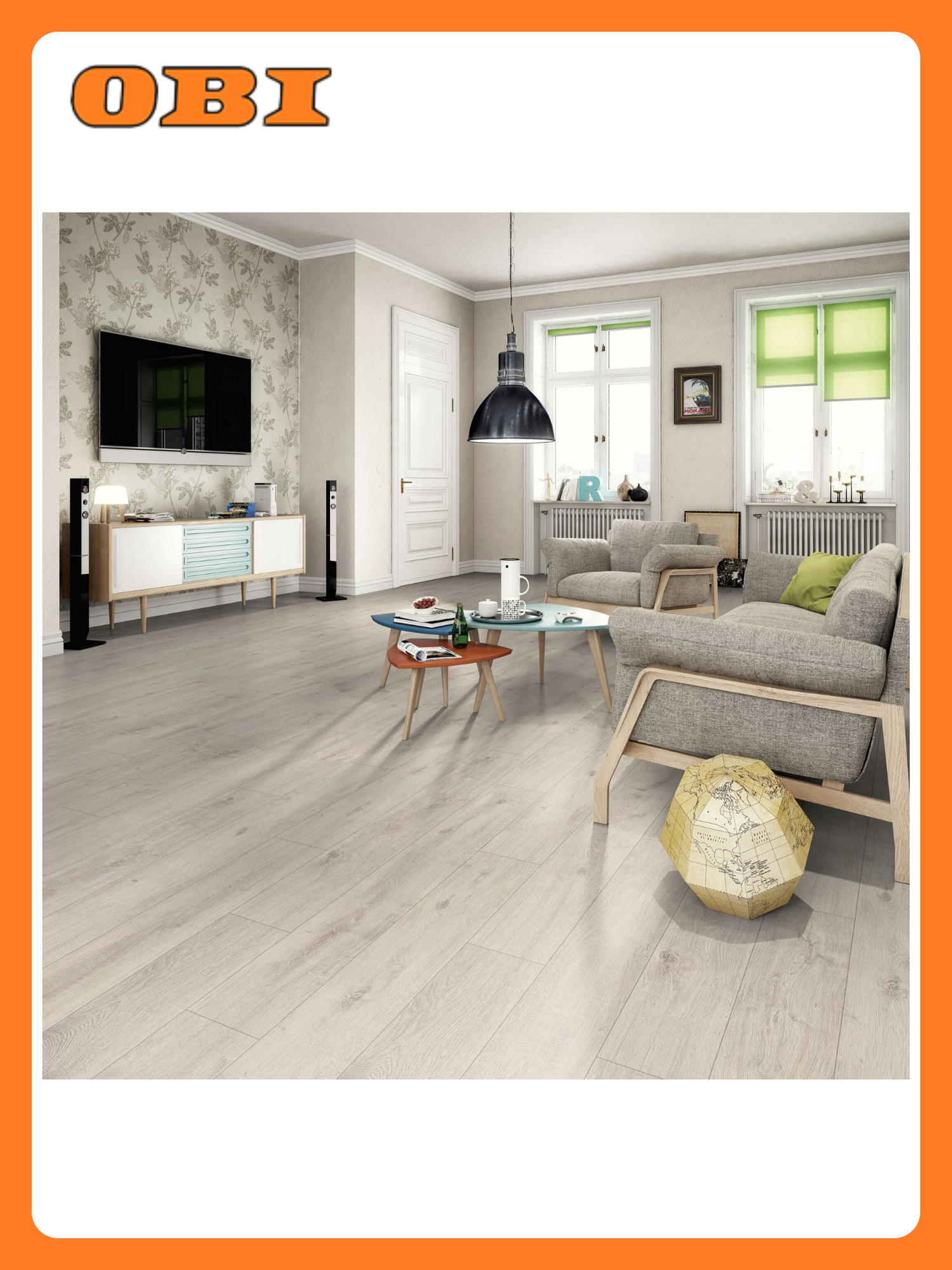 Ламинат EGGER HOME Laminate Дуб седан светлый 33 класс 10 мм 1745 кв. м