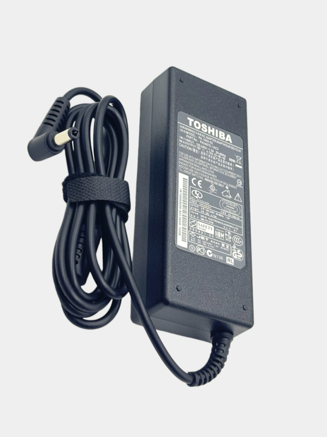 Зарядное устройство Toshiba 19V4.74A 90W и 65W, размер наконечника толстый штекер, 5.5x2.5мм - Toshiba 19V3.42A 65W толстый наконечник
