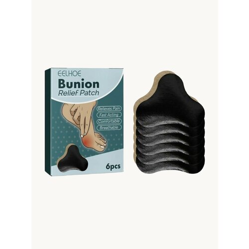 Лечебный пластырь на косточку от натоптышей и мозолей 6 шт 585₽