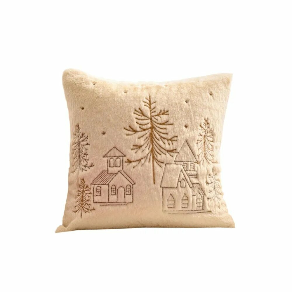 Декоративная наволочка Virmaxy 45x45 см, 1 шт, разноцветная, для подушки