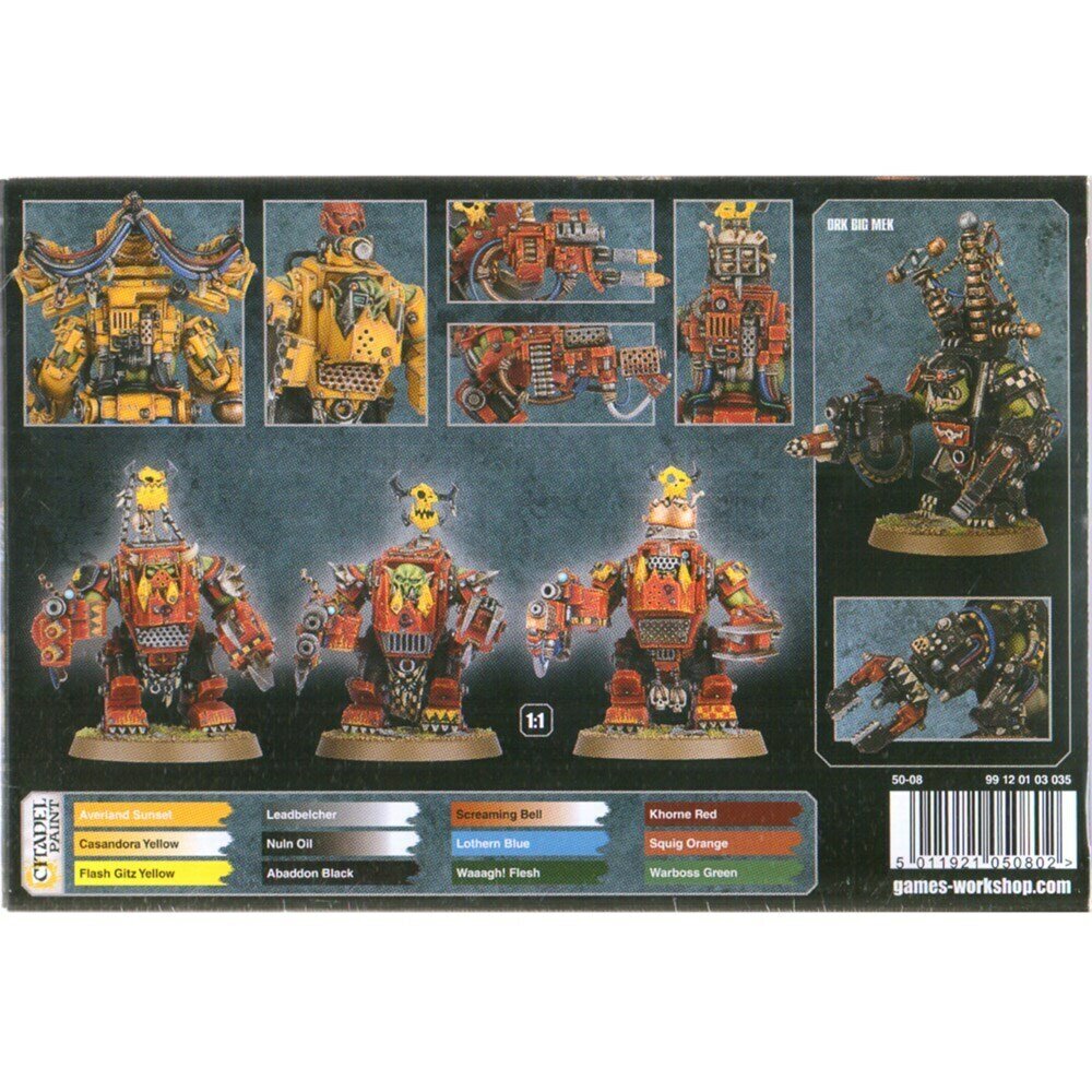 Набор миниатюр Orks: Meganobz Warhammer 40000 — фото 1