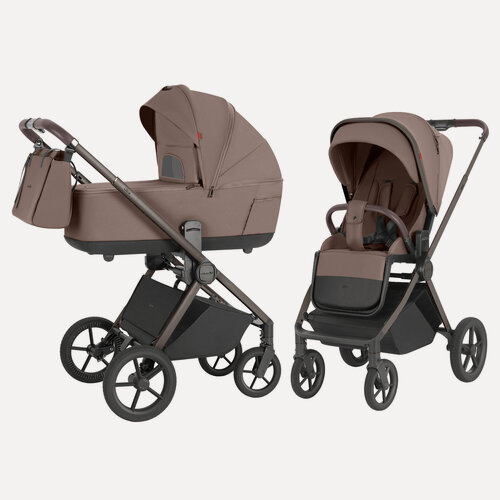 Изображение товара Детская коляска 2в1 Carrello Ultra, цвет Canvas Beige / 2025 (Коричневый), артикул производителя CRL-6527