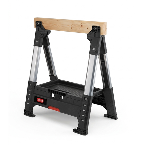 фото Складные столярные козлы keter roc pro lumber jaack sawhorse (17203039)