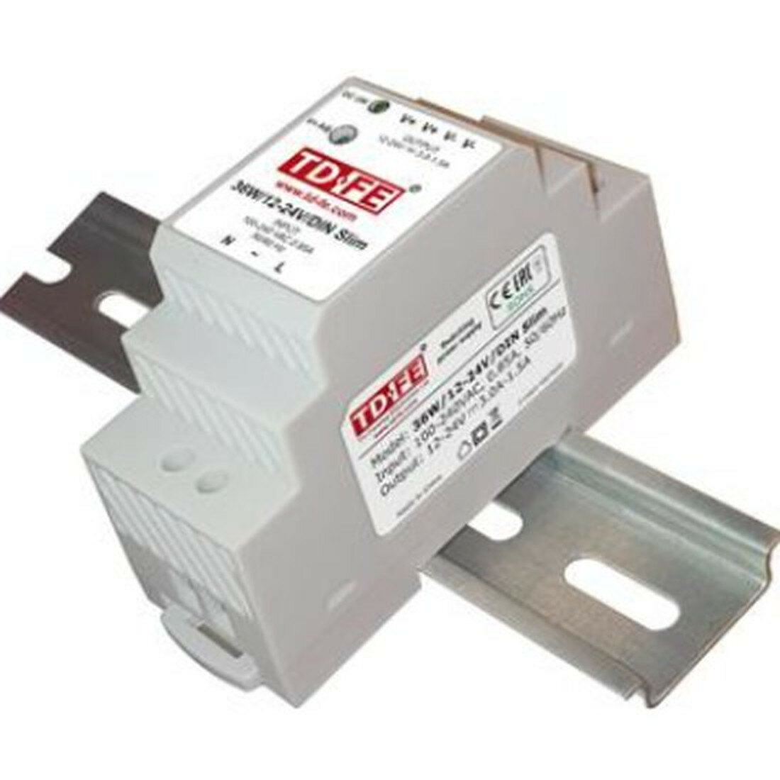 Источник питания TD-FE Faraday, 36 Вт, 12-24 В, DIN Slim