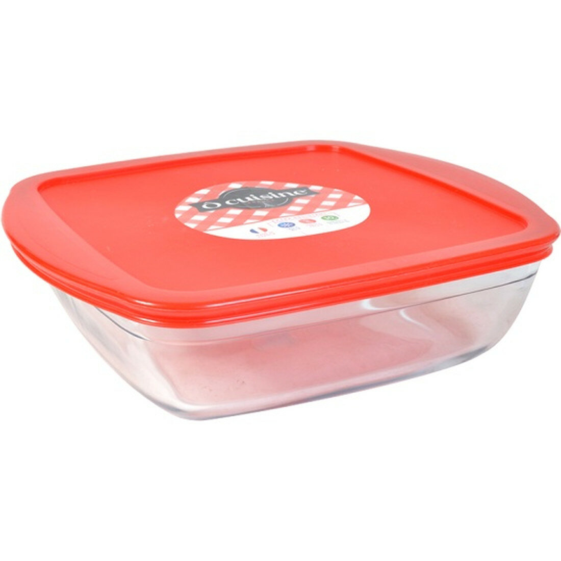 Блюдо для запекания с крышкой Pyrex J CUISINE прямоугольное 28x20x8 см 2.6л