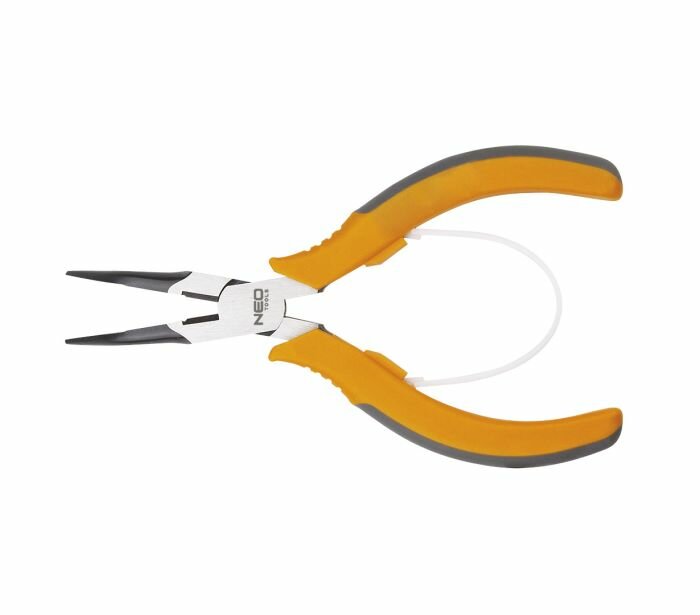 Плоскогубцы удлиненные 140 мм, изогнутые прецизионные, Neo Tools