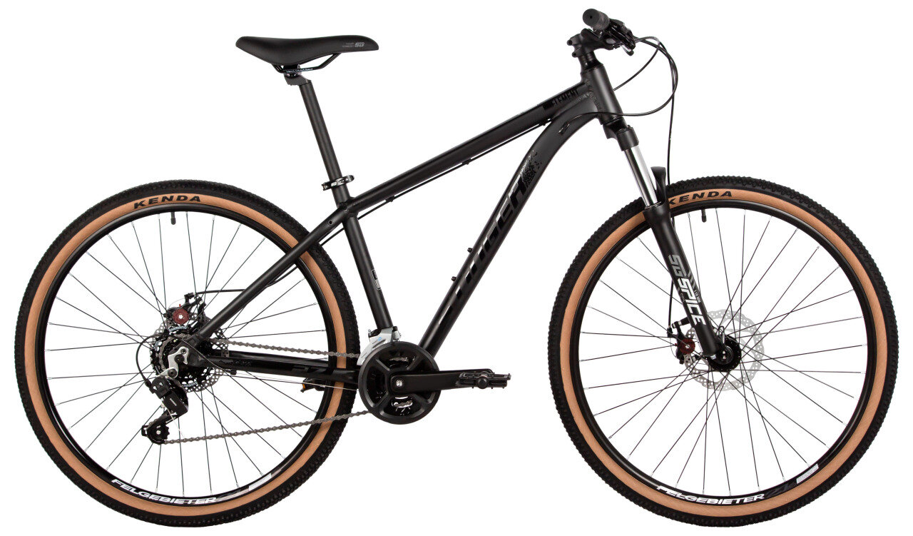 Горный велосипед Stinger Element 27.5" (2025) S" Черный (158-168 см)