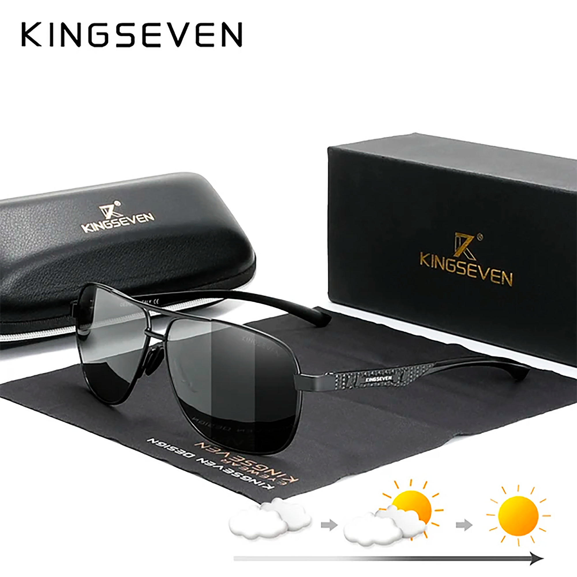Солнцезащитные очки KINGSEVEN 
