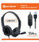 Гарнитура проводная Accutone UB101X USB Black