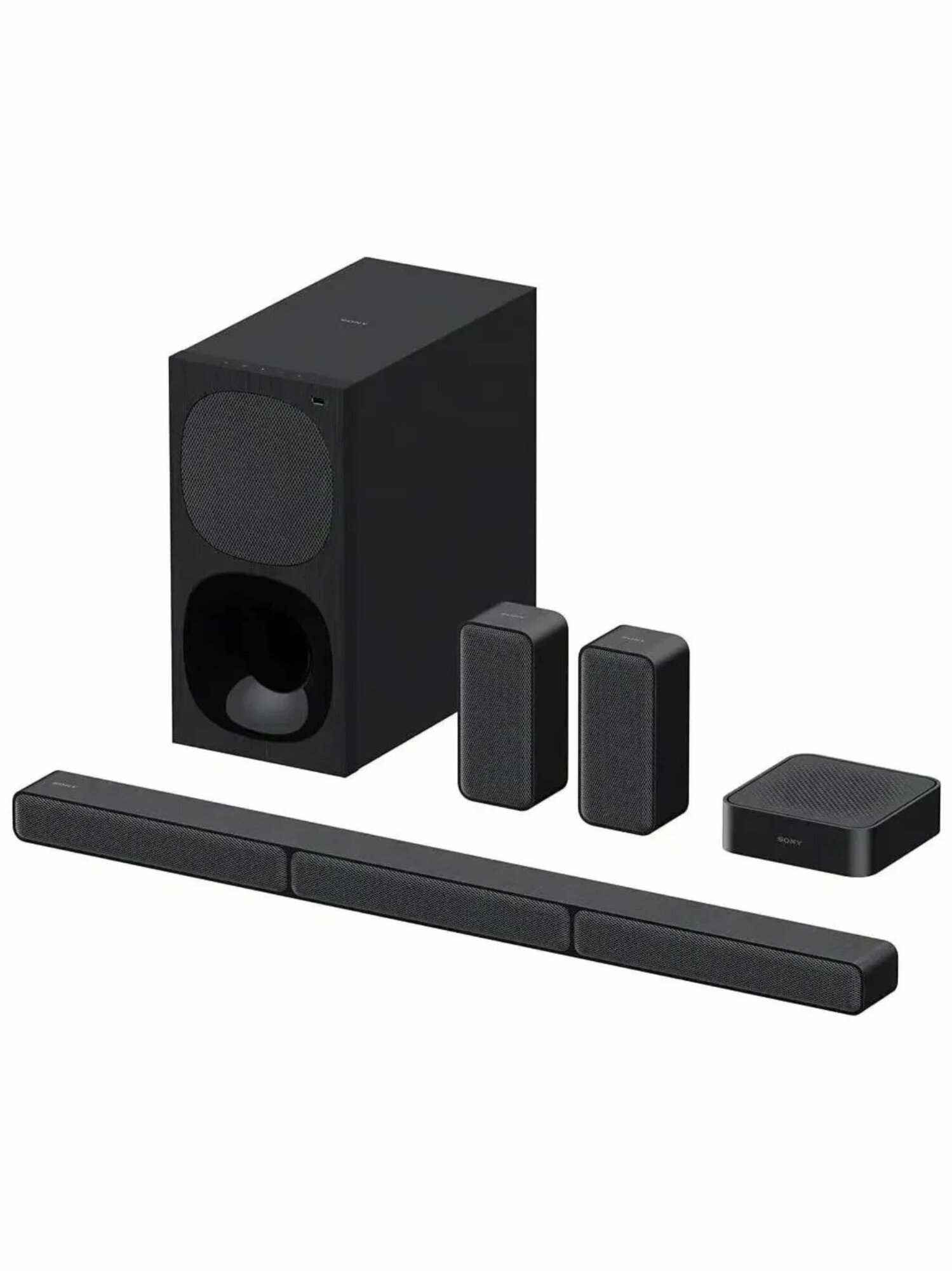Саундбар Sony HT-S40R 5.1, 600 Вт, Dolby Digital, черный
