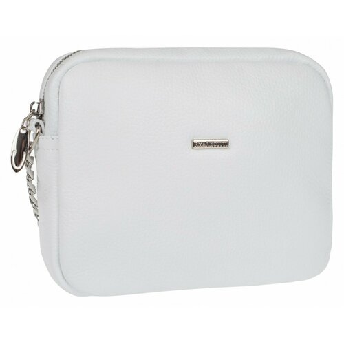 Сумка мессенджер Franchesco Mariscotti 1-4168 фактура зернистая лимонный крем 10254₽