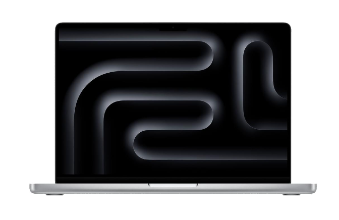 Ноутбук Apple MacBook Pro 14 2023 / M3 8-core CPU 10-core GPU / 8GB / SSD 512GB / MacOS / 14.2", серебристый