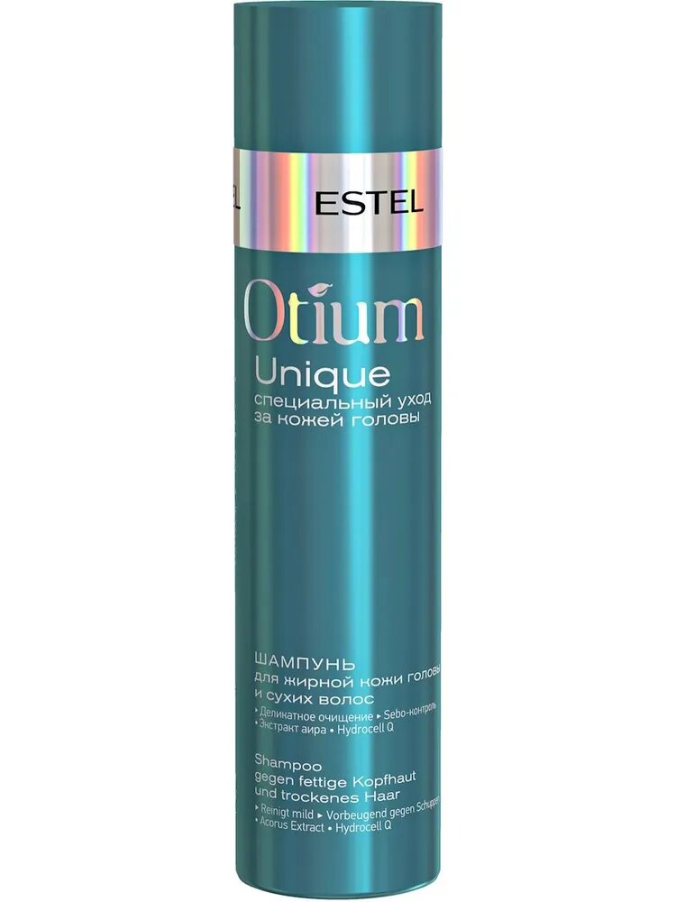 OTM.16 Шампунь для жирной кожи головы и сухих волос OTIUM UNIQUE, 250 мл