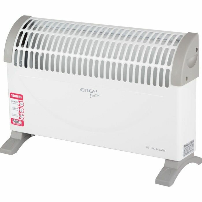 Обогреватель ENGY EN-1500A classic конвекторный 1500 Вт 20 м  белый