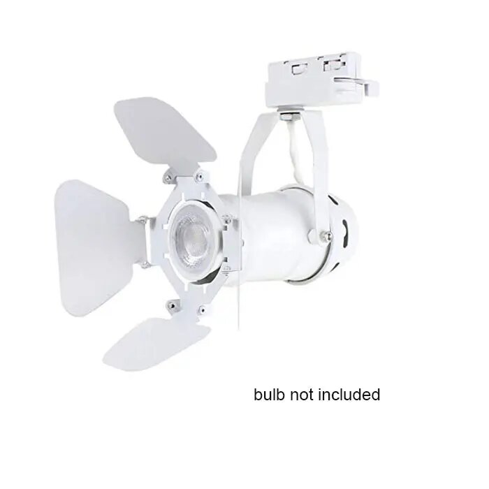 GY Трековые прожекторы черные/белые, white no bulb, Белый