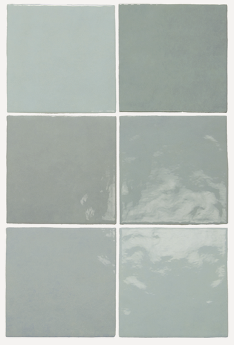 Изображение товара Плитка Equipe ARTISAN Aqua 24458, 13,2x13,2 см, глянцевая, (в упаковке 57 шт-1м2)
