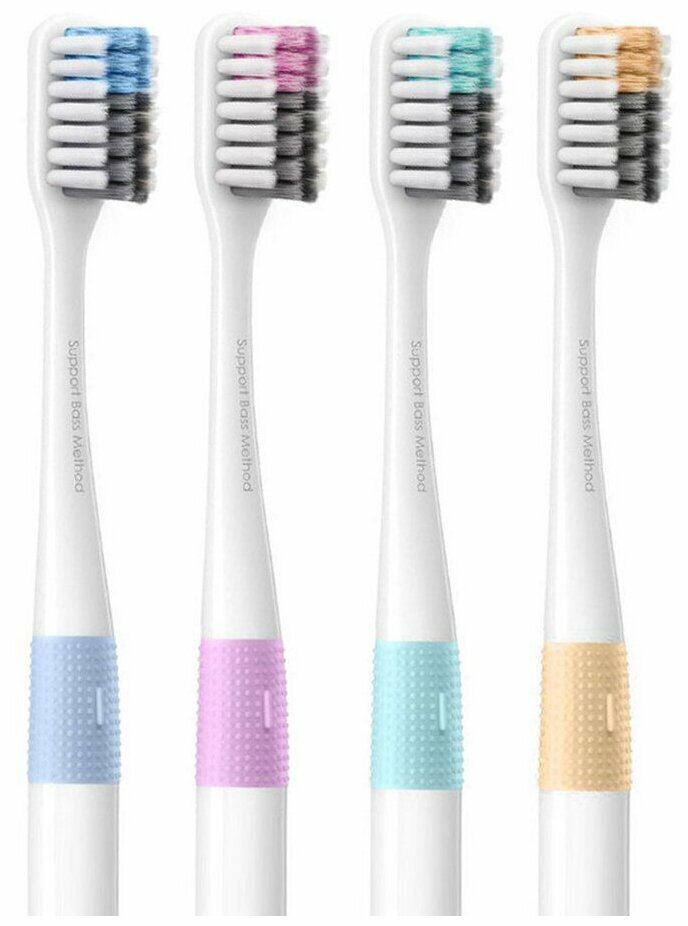 Набор зубных щеток Doctor B 4 шт