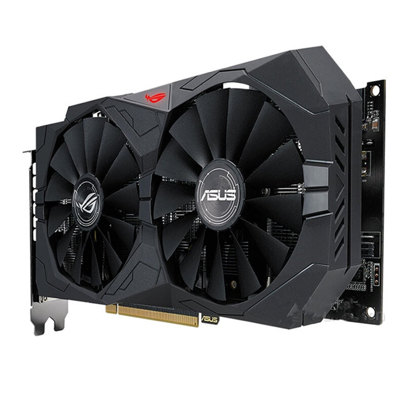 Совершенно новый Видеокарта ASUS RX 570 4 Гб, графический процессор AMD Radeon RX570 4 Гб, игровые видеокарты PUBG, экран для компьютерных игр, 580 560 550 HDMI VGA DVI