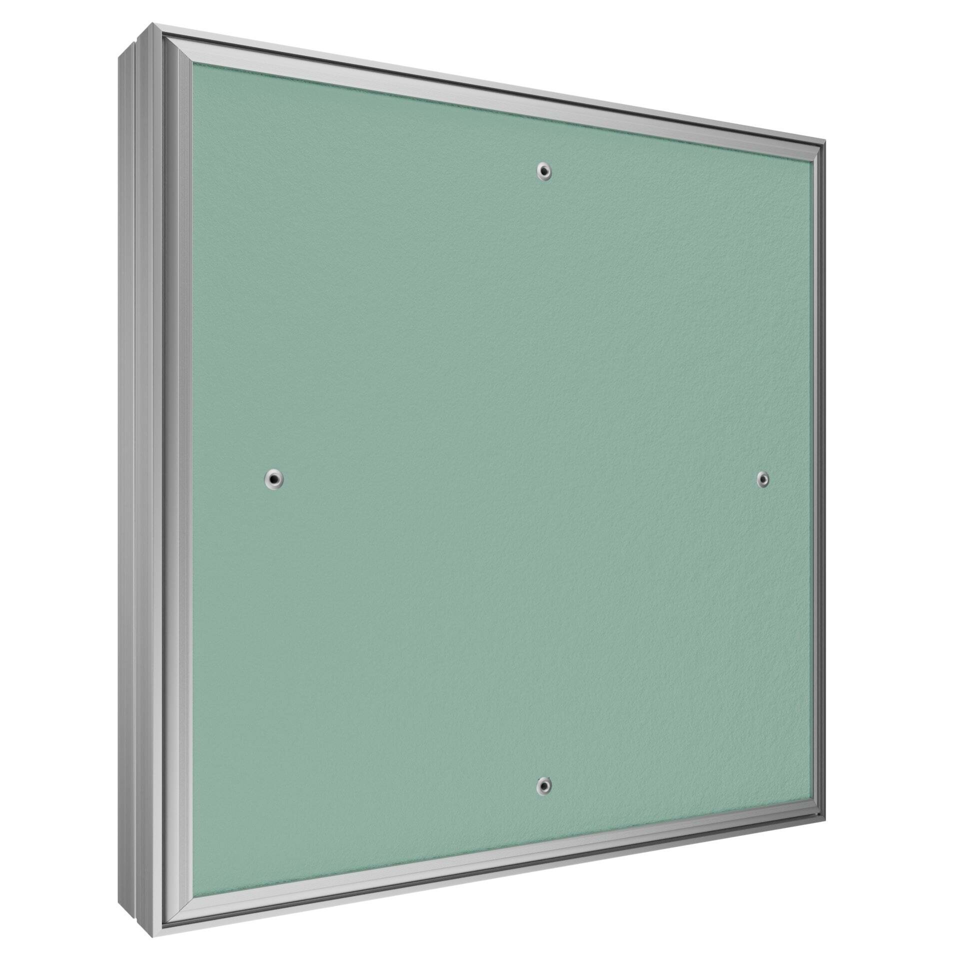 Люк ревизионный D Ceramo Base 600х600 скрыт. монтаж съемный алюминий EVECS