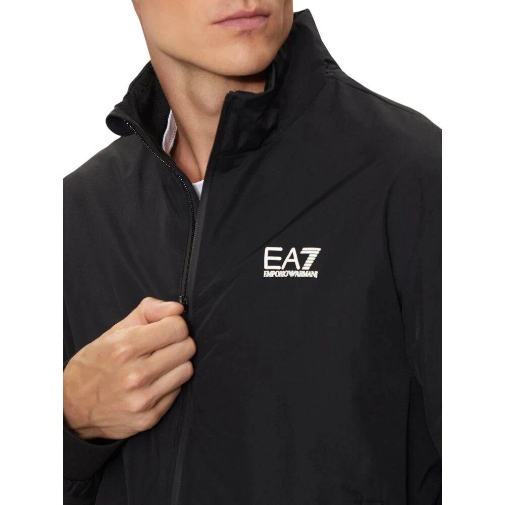 Ветровка EA7 EMPORIO ARMANI, размер M, черный — фото 1