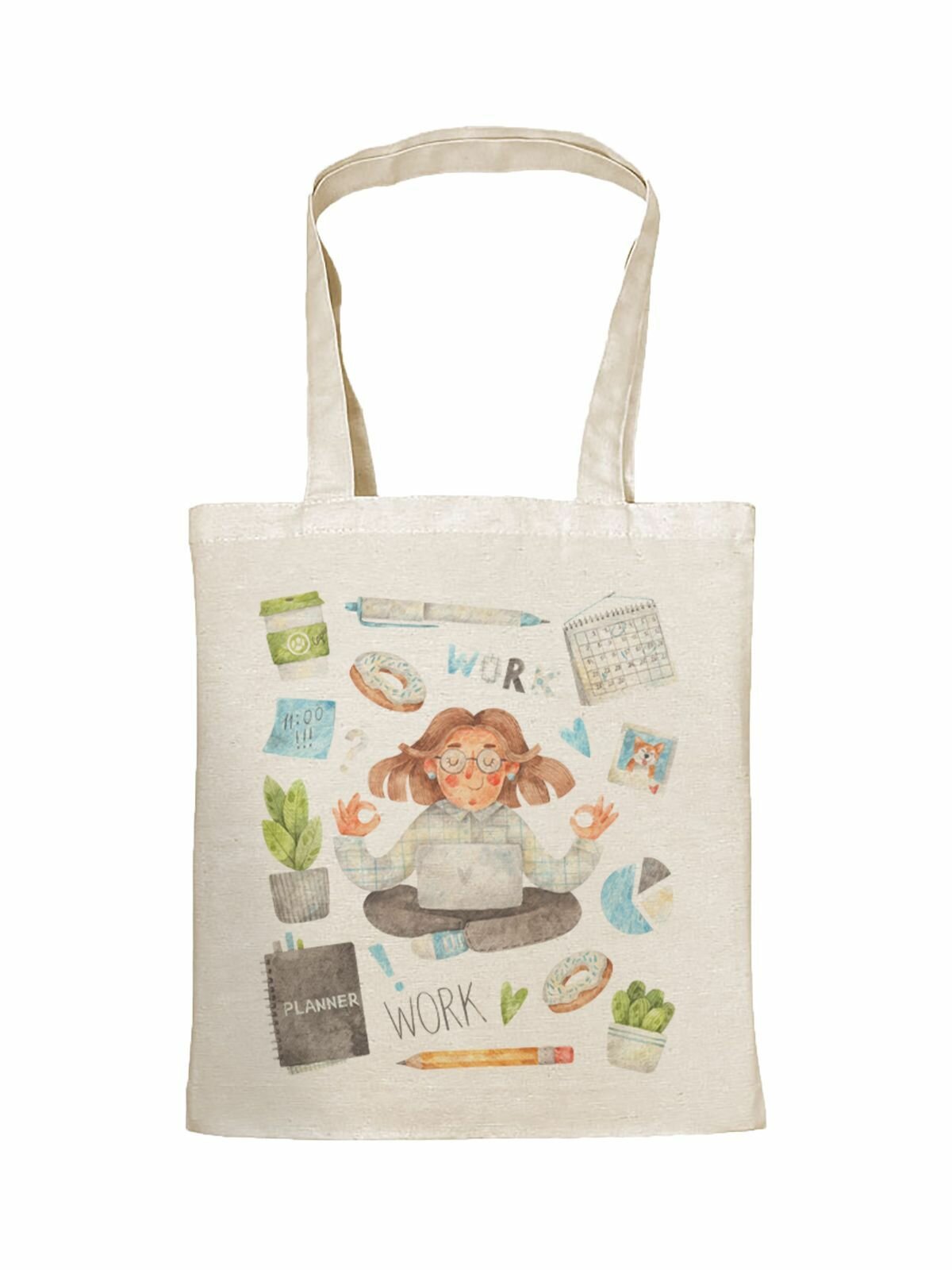 Сумка шоппер Gerasim, бежевый — фото 1