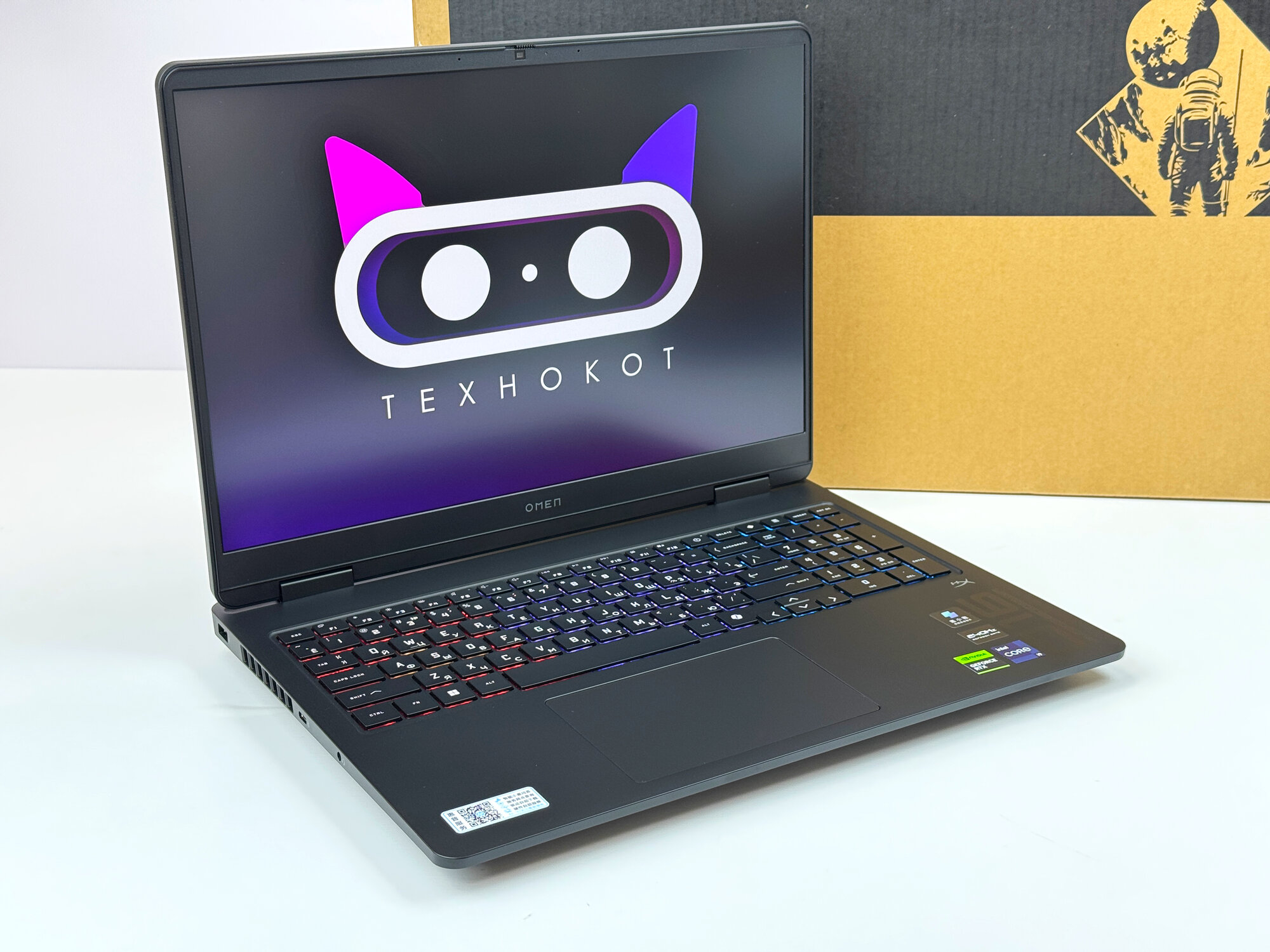 Игровой ноутбук HP Omen 16 intel core i9-14900HX, RTX 5070 8GB, DDR5 32 GB, SSD 1 TB, русская раскладка, черный — фото 1