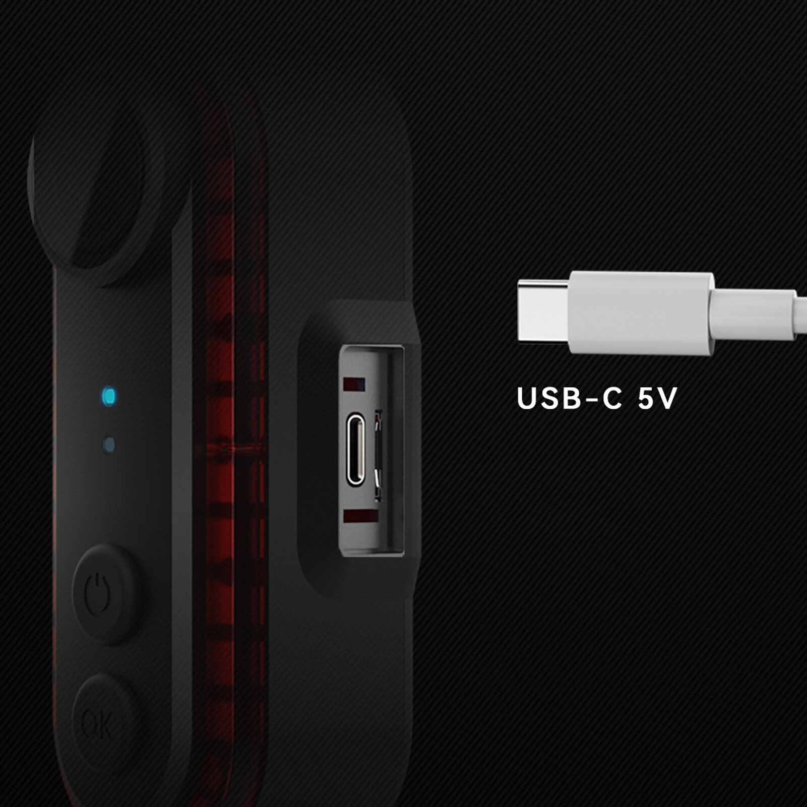 Велосипедная камера с задним фонарем 1080P Велосипедная камера заднего вида с углом обзора 150 градусов, водонепроницаемая IPX6, аккумулятор 3500 мАч, подключение к смартфону