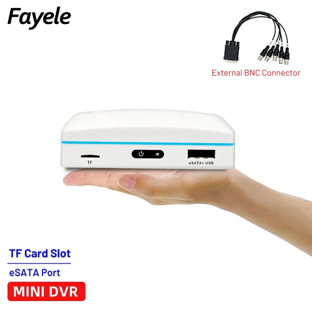 Fayele NH-2804MN-F гибридный видеорегистратор Нет 4 каналов