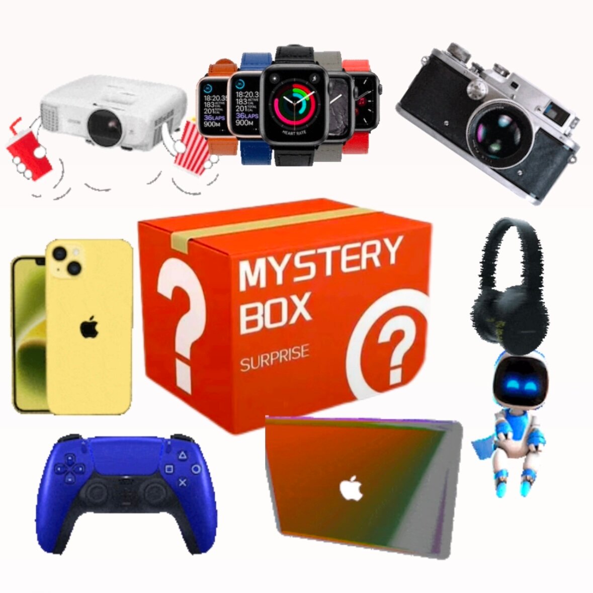 Подарочная коробка "Mystery Box", универсальный оригинальный классный подарок сюрприз — фото 1