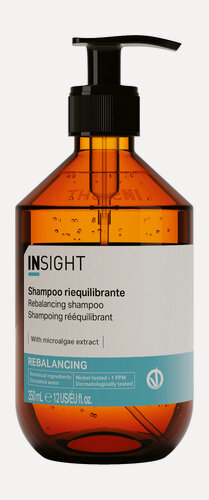 Изображение товара INSIGHT Rebalancing Шампунь для жирной кожи головы для контроля, 350 мл