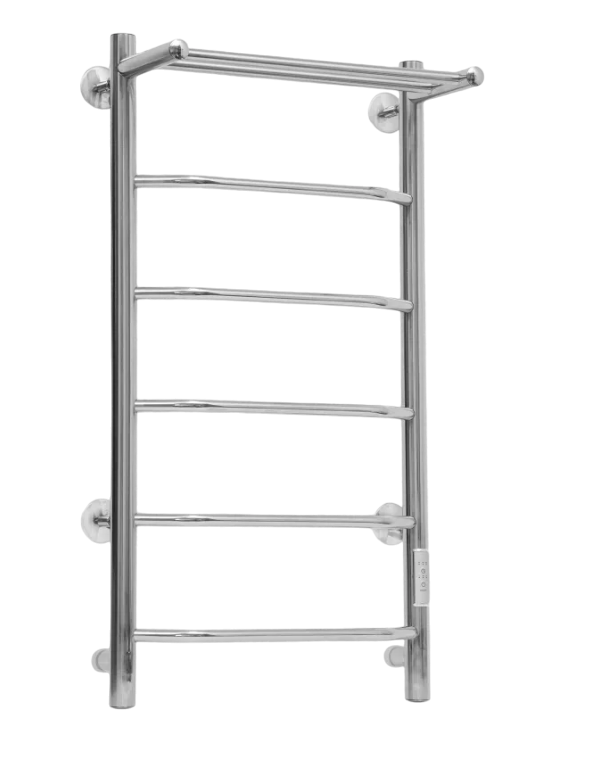 Электрический полотенцесушитель Виктория с полкой 400х800 (диммер скр. унив.)