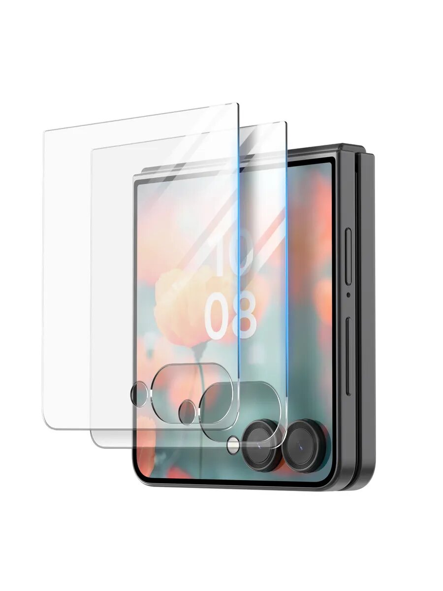 Стекло защитное Araree Core для Samsung Galaxy Z Flip7, закаленное, 2 шт