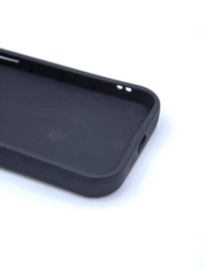 Чехол для iPhone 12 PROMAX 3D сердце, силикон, ударопрочный, с блестками. — фото 1