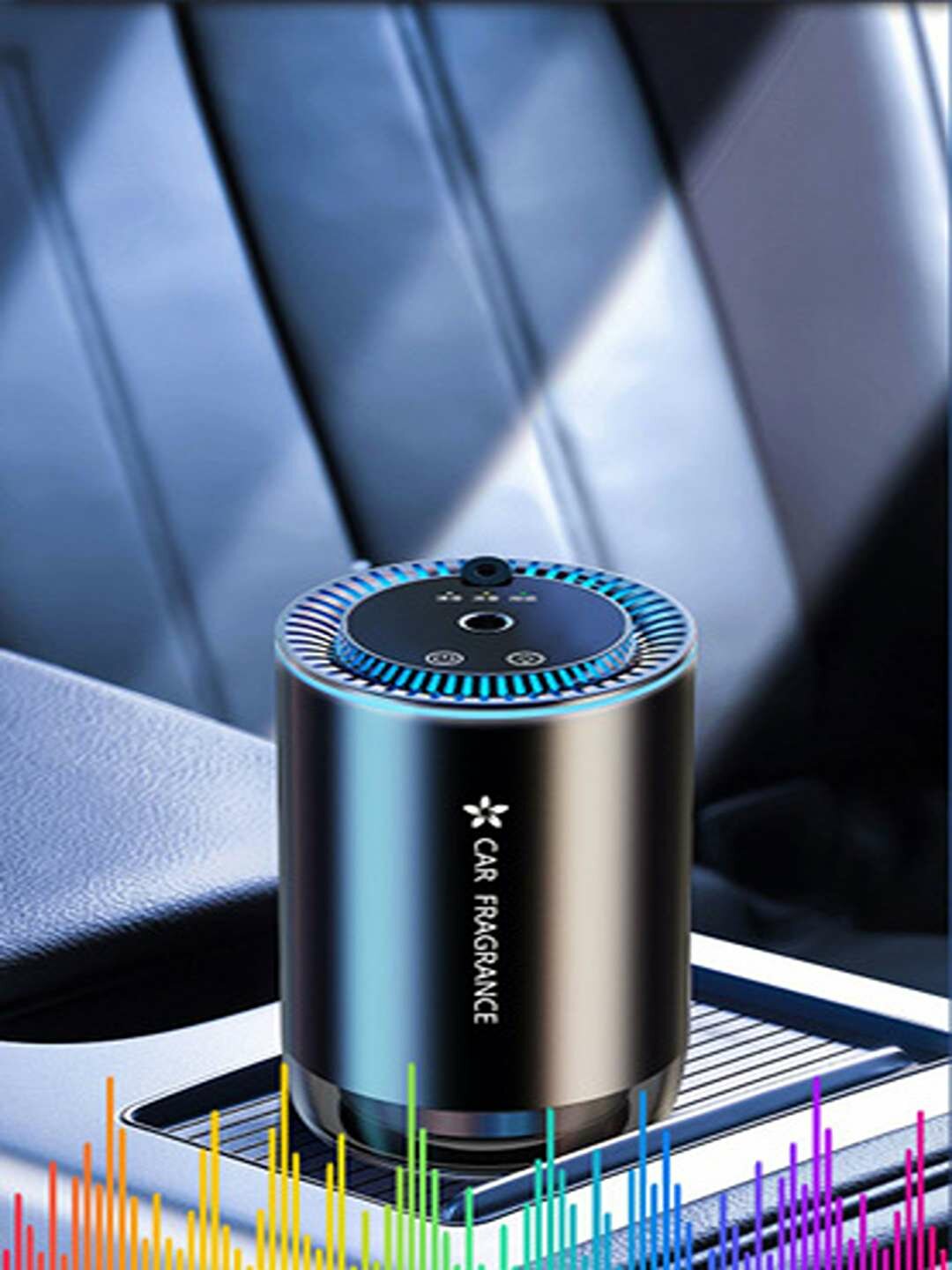 Освежитель воздуха автомобильный ULTRASONIC, 2 режима, USB .