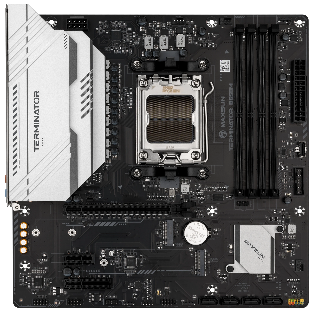 Материнская плата Maxsun MS-Terminator B650M, AM5, AMD B650, Micro-ATX, RTL (6940709661093)