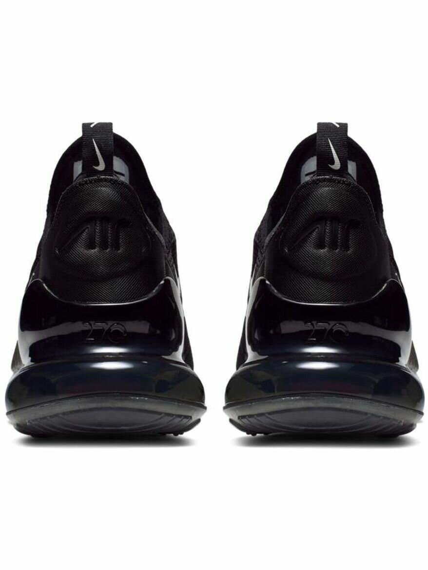 Кроссовки NIKE Air Max 270, полнота F, размер 9 US, черный, белый — фото 1