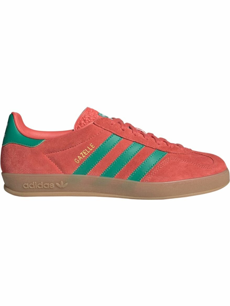 Кеды adidas Gazelle Indoor, полнота F (EU)/ на среднюю стопу, размер 10 UK, красный