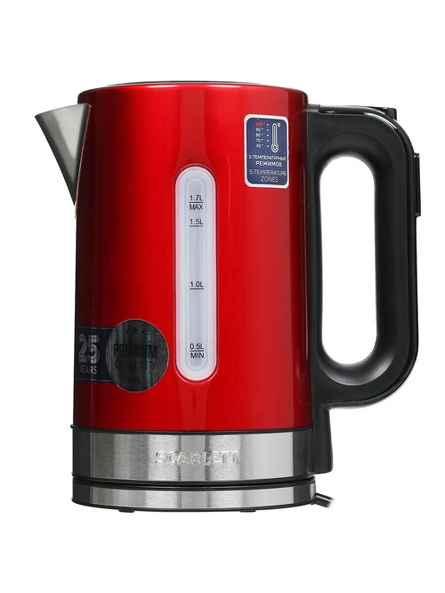 Электрический чайник Scarlett SC-EK21S77 с терморегулятором