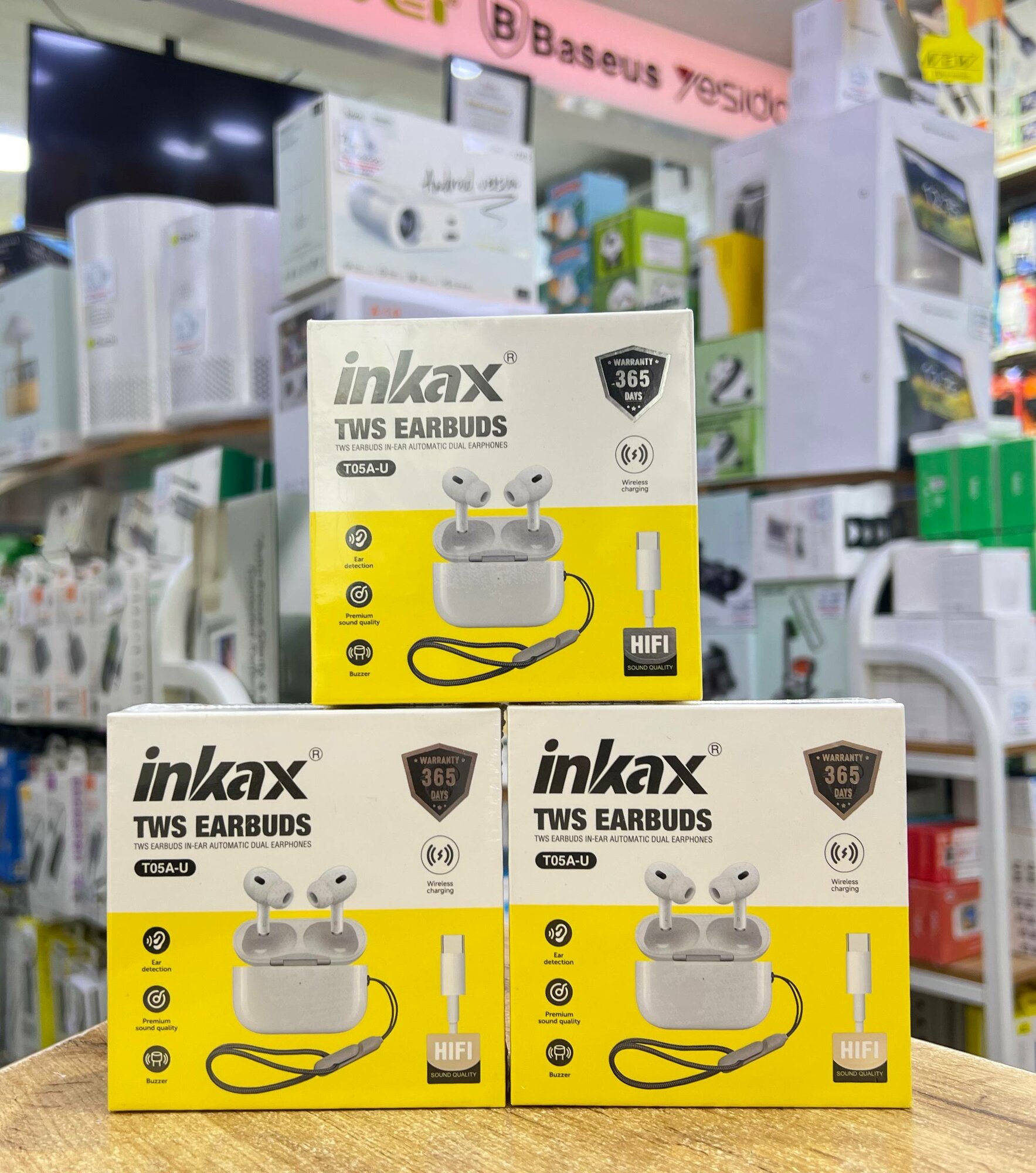 Airpods Pro 2 A Беспроводные наушники INKAX T05A-U Air Pods Pro 2 Premium Classic