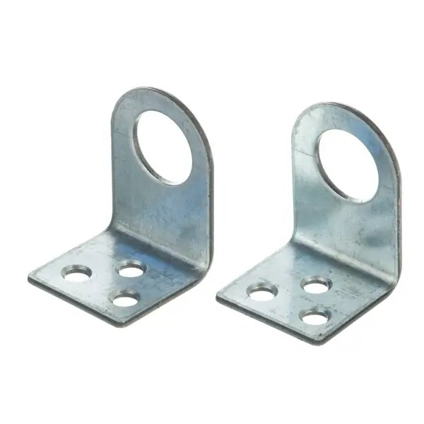 Проушина для замка угловая Pzu 25x45x30x2 мм 2 шт.