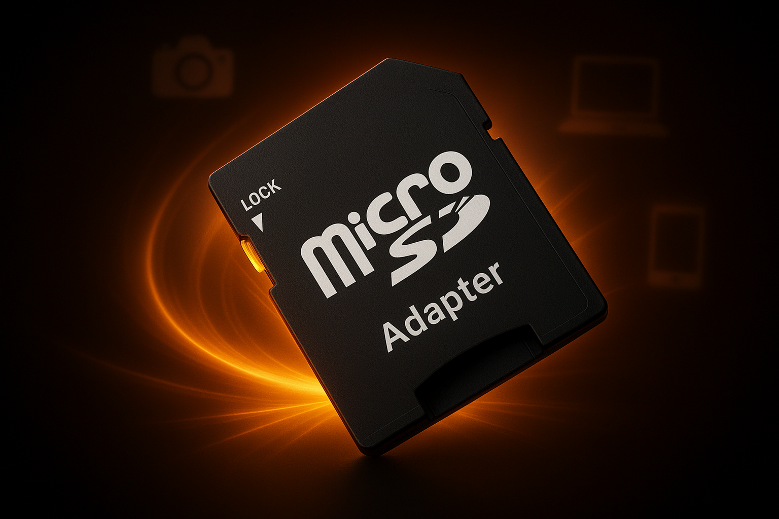 Адаптер-переходник "micro SD – SD", для карт памяти с высокой скоростью