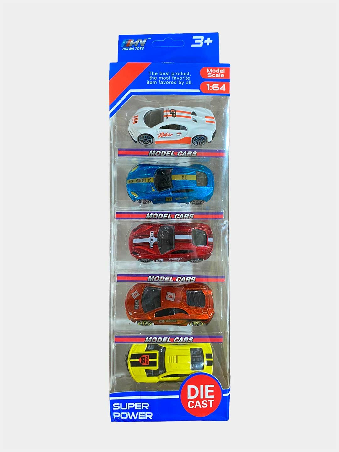 Игрушка Набор металлических автомобилей Super Power 6 шт 1:64 Арт. 776-57 Код. 02517