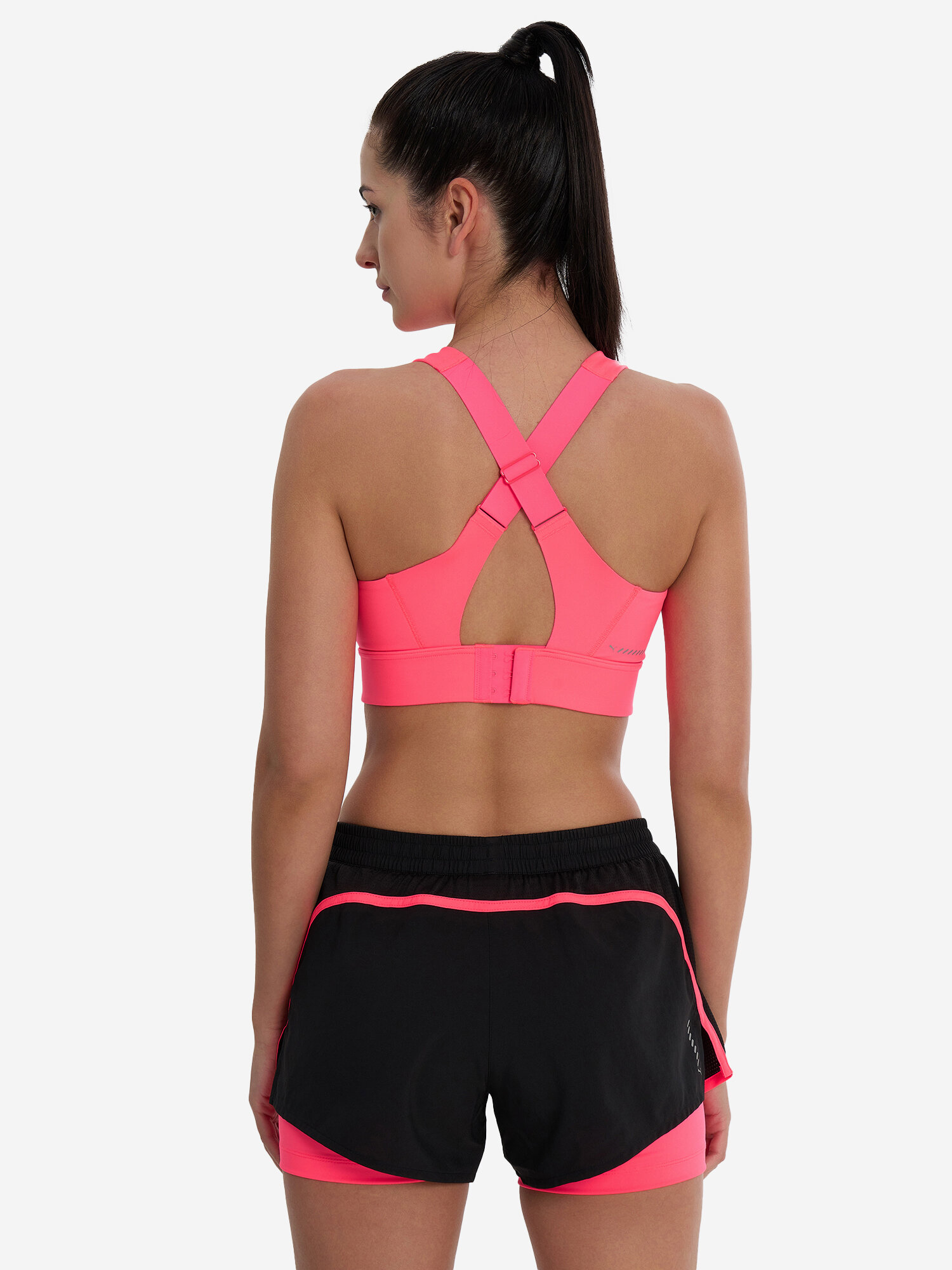 Топ спортивный PUMA, размер S, розовый — фото 1