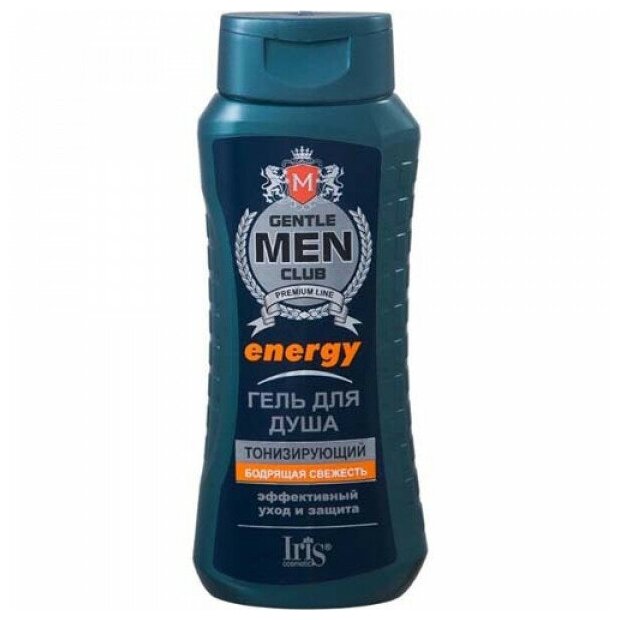 Iris Гель для душа IRIS Gentlemen club Energy тонизирующий 400 мл