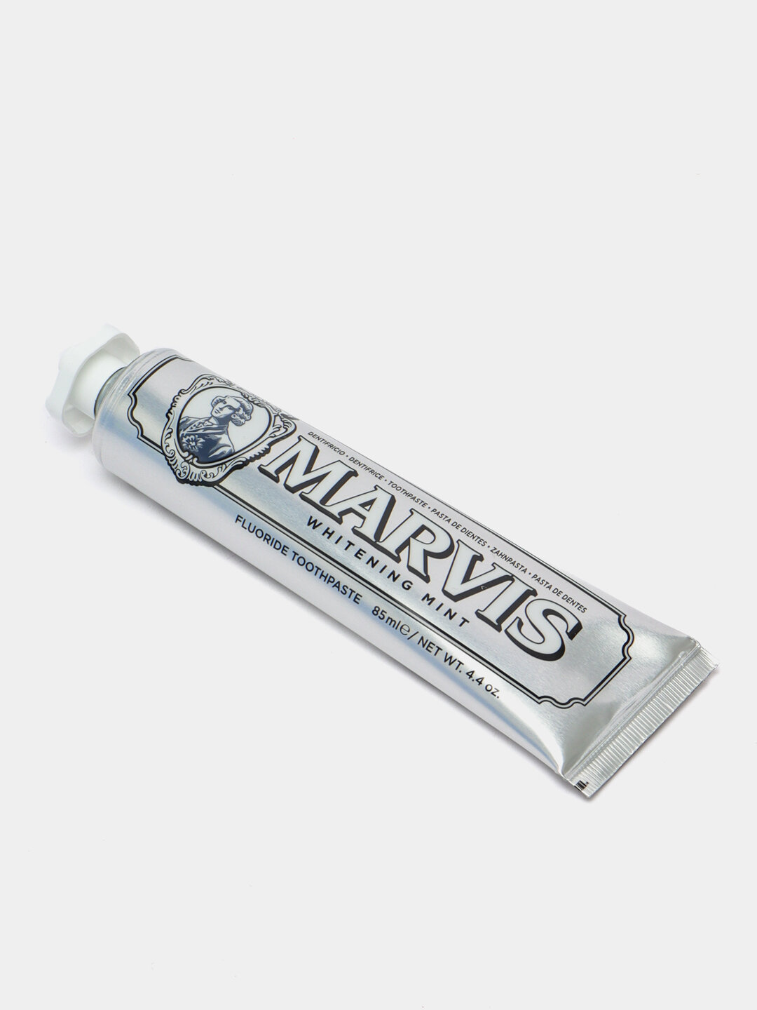 Зубная паста Marvis "Whitening Mint", для укрепления эмали, 85мл — фото 1