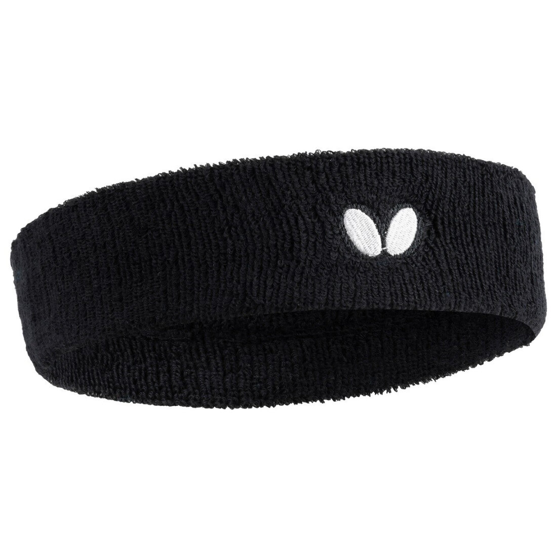 Повязка Butterfly Headband Logo, Black махровый трикотаж, впитывающая